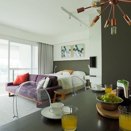 דירות סאו פאולו Studio Brooklin Premium Com Piscina Aquecida מראה חיצוני תמונה