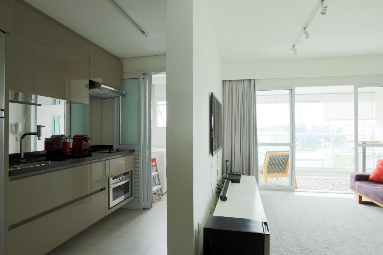 דירות סאו פאולו Studio Brooklin Premium Com Piscina Aquecida מראה חיצוני תמונה